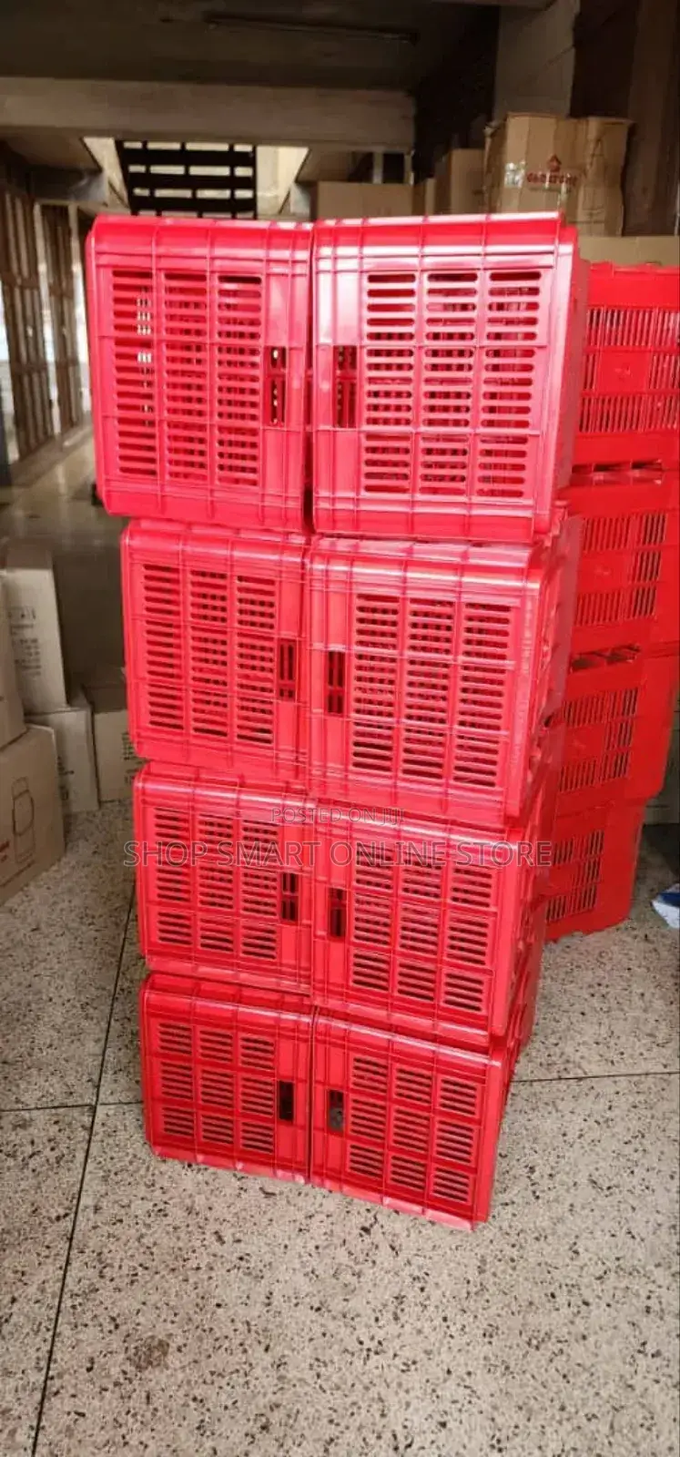 Multitude Plastic Crates Plastic Crates