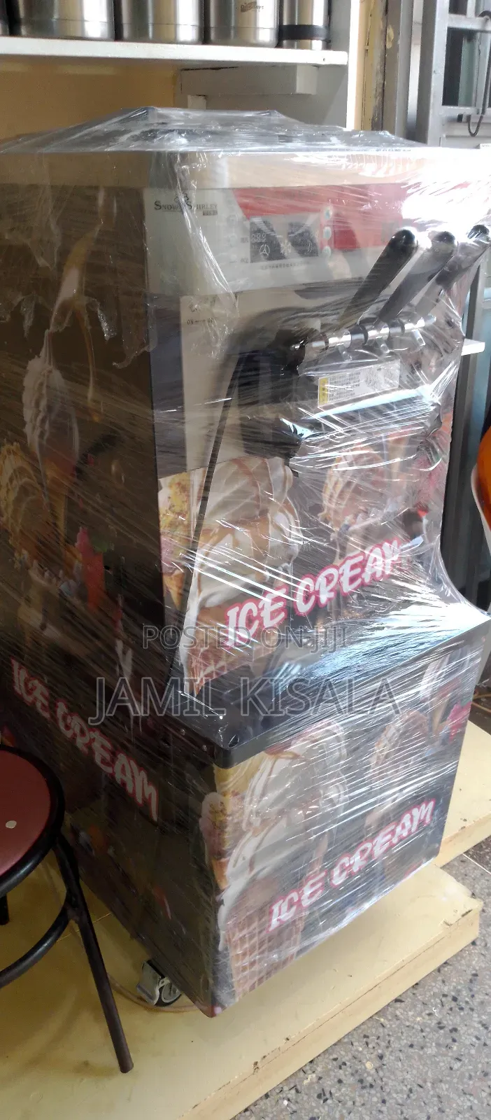 Fully Branded Brand New Ice Cream Machine