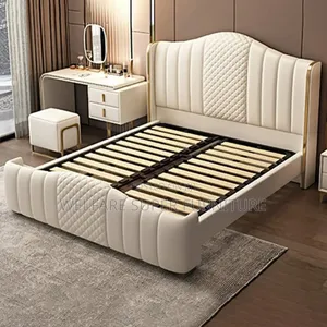 Kings Bed Dressed With Suitable Material