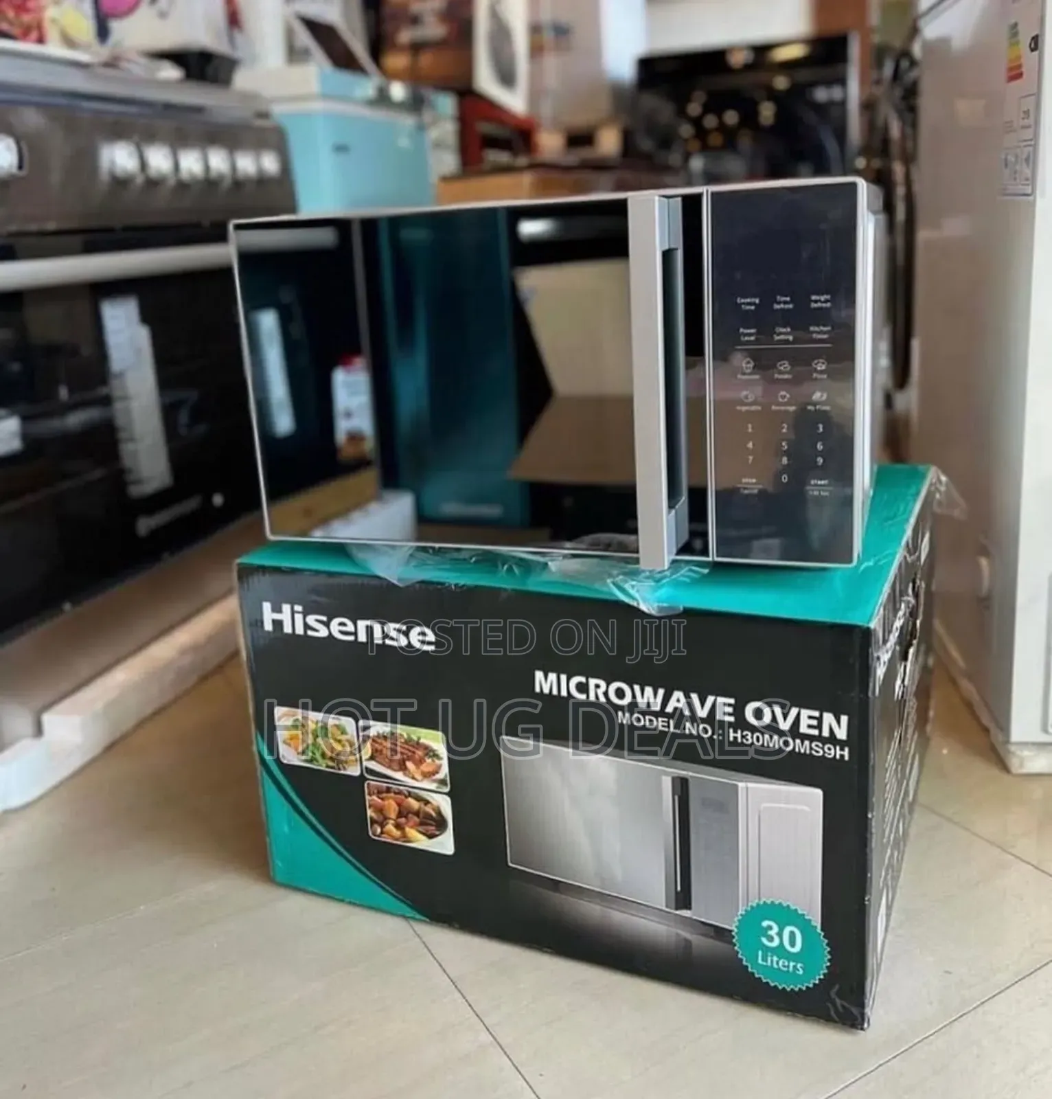 Hisense 30litres Digital Microwave Oven - Silver