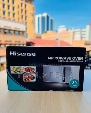 Hisense 30litres Digital Microwave Oven - Silver
