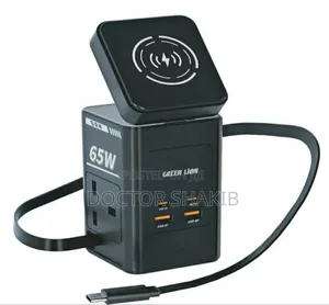 High Qualiry Green Lion 8-in-1 Power Station Travel Adapter
