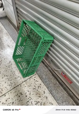 Natural Green Plastic Crates Plastic Crates Organizer