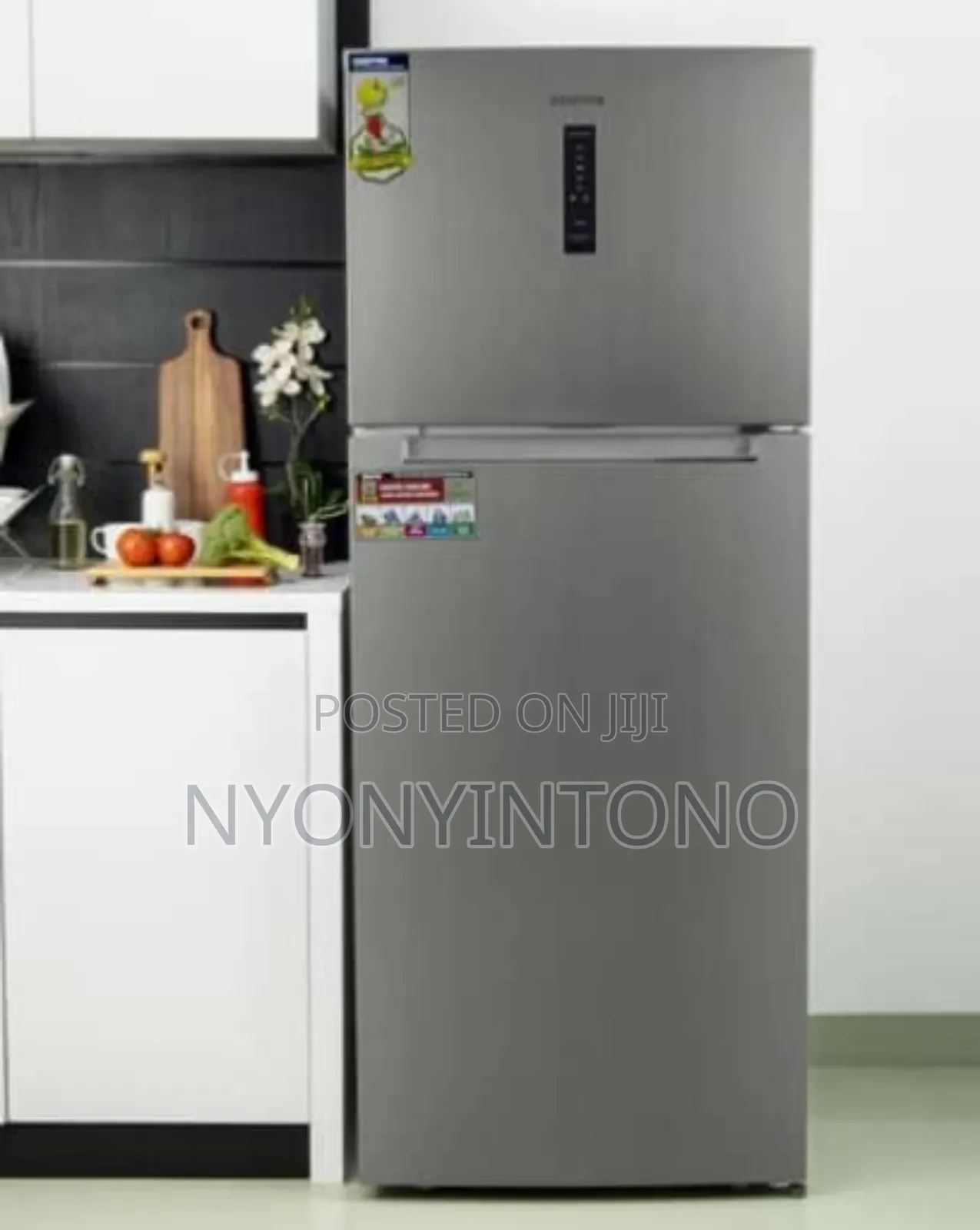 Geepas 500litre Frost Free Double Door Refrigerator GRF 5109