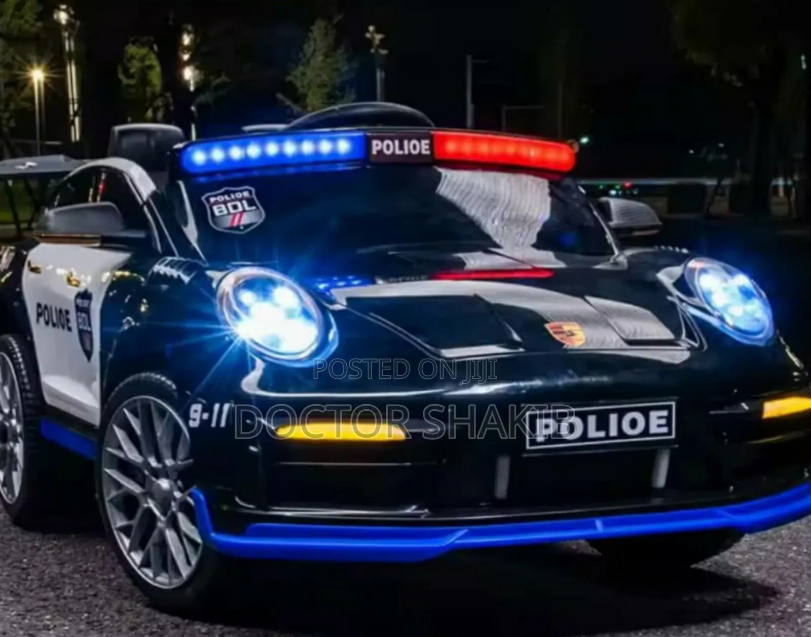 Strong Powerche Police Ride Kids Ride Car