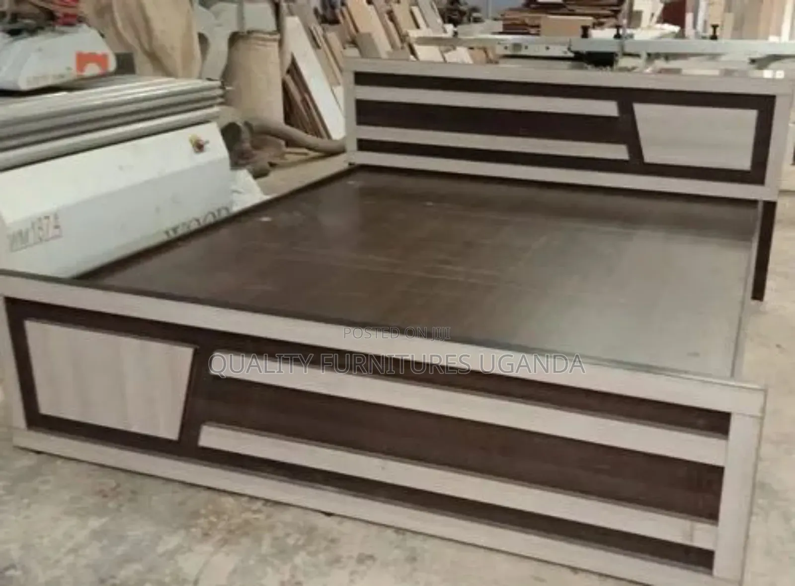 4x6 Wooden Double Bed
