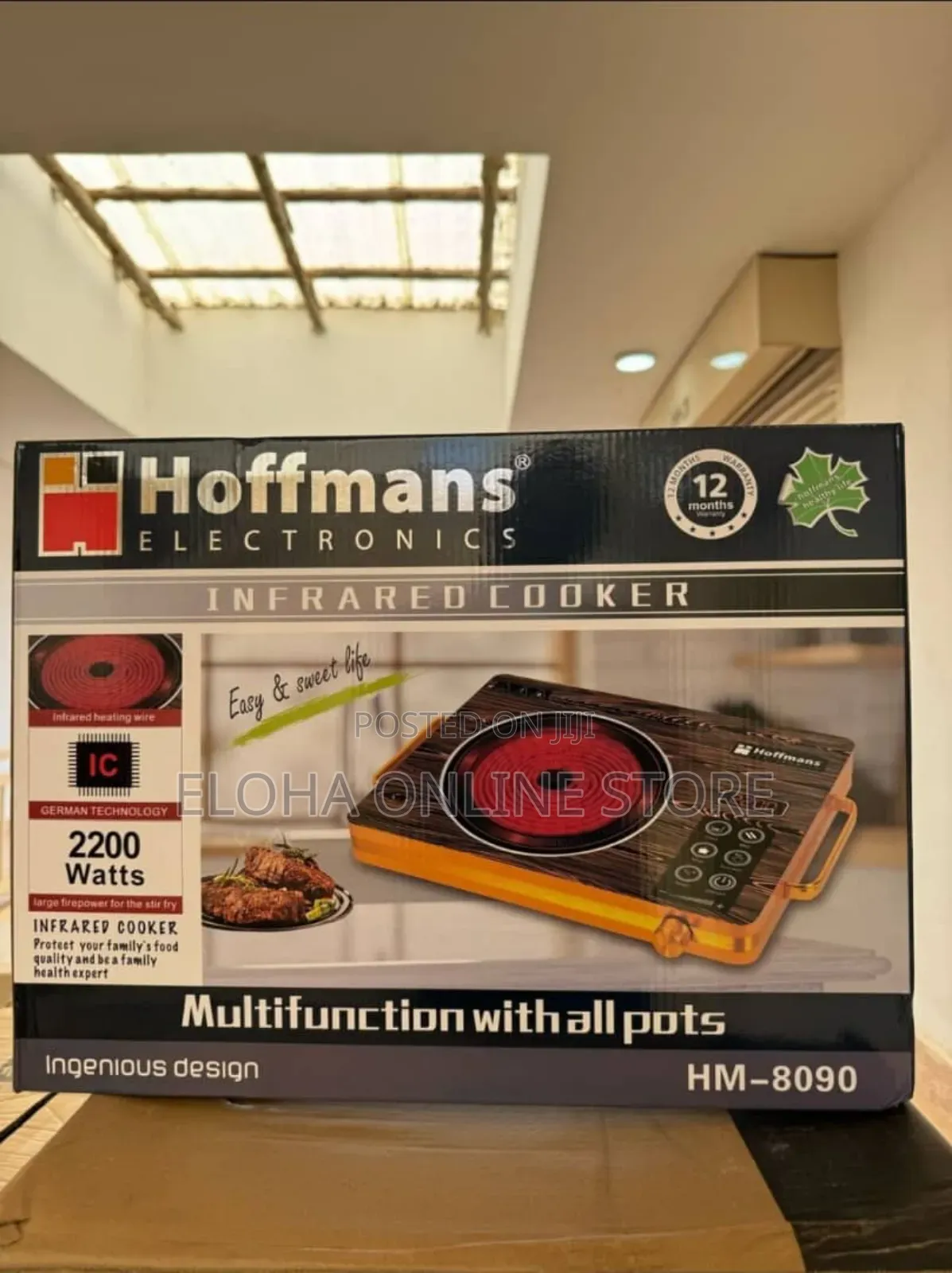Hoffmans 8090 Low Power Infrared Cooker
