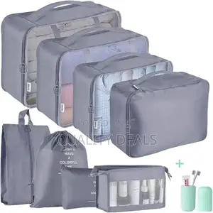 8pcs Travel Clothes Pack Cubes