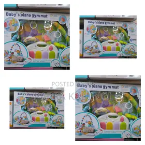 Baby's Piano Gym Mat With Bluetooth