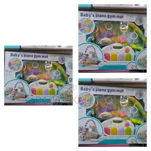 Baby's Piano Gym Mat With Bluetooth
