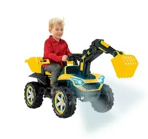 New Kids' Electric Ride-on Excavator or Construction Vehicle
