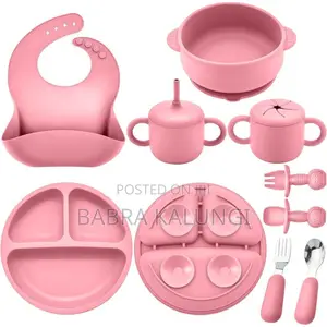 Bufims Silicone Baby Feeding Set, Baby Led Weaning Supplies