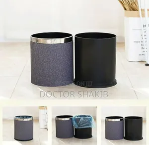 Unique Cylindrical Trash Bin