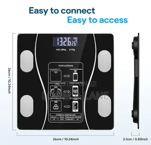 Body Weight and Fat, Digital Bathroom Body Weighing Scale