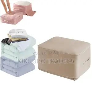 Ultra Space Saving Self Compression Duvet Storage Bag
