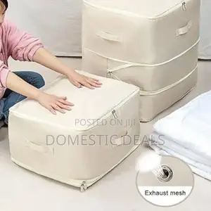 Space Saving Self Compression Duvet Storage Bag