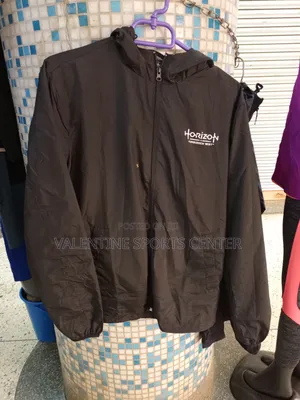 Horizon Black Colour Jacket for Gym Wears Original Material