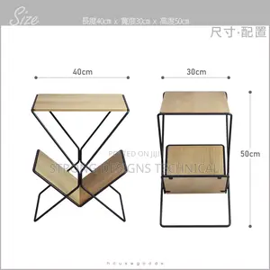 Side Table for Books/ Magazines.