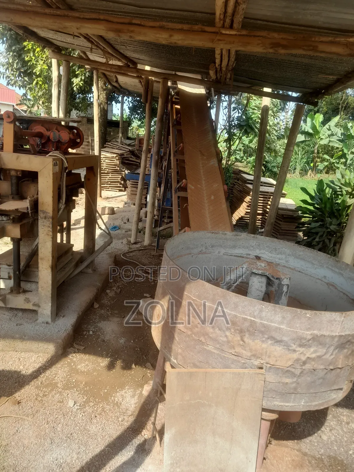 Qt40 Manual Cement Block Making Machine