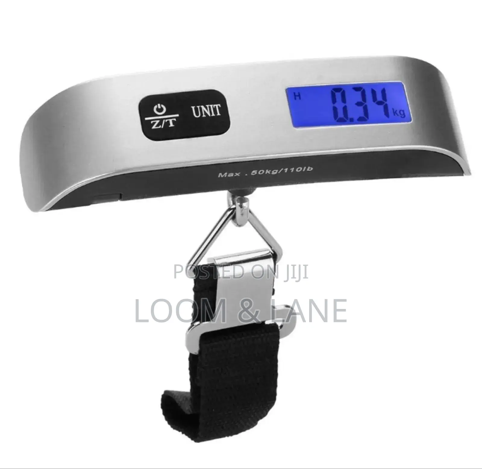 Digital Travel Luggage Scale, Max Weight 50kg