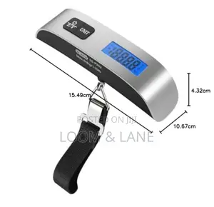 Digital Travel Luggage Scale, Max Weight 50kg