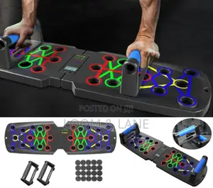 Foldable Push Up Board With Handles for Complete Body Workou