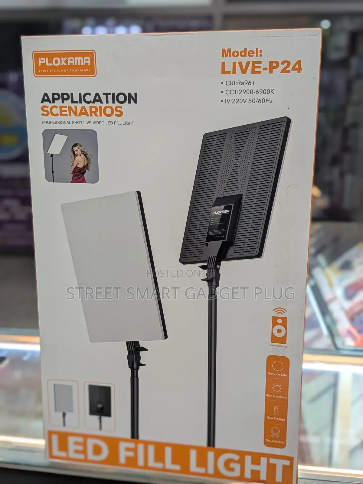 Plokama Live -24 Video Light/Photo Light
