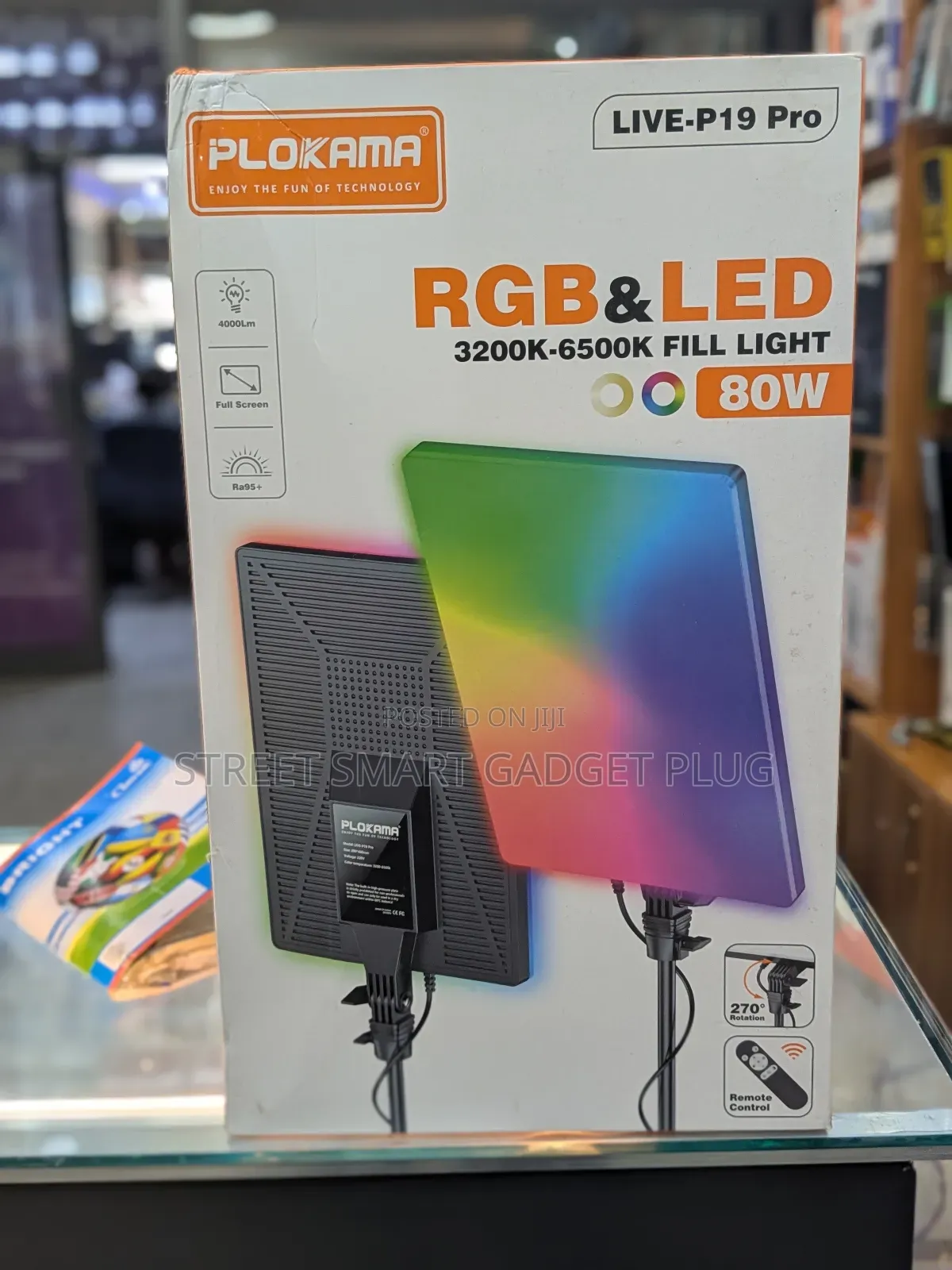 Plokama RGB Led 80watts Video Light/Photo Light