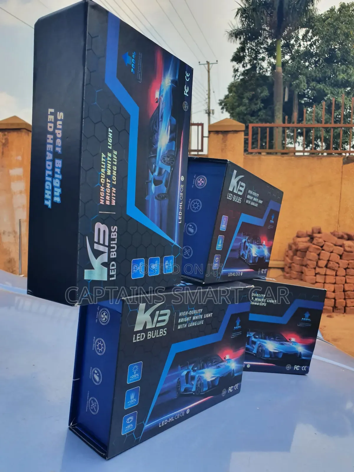 K 13 Xenon Headlight Bulbs Original