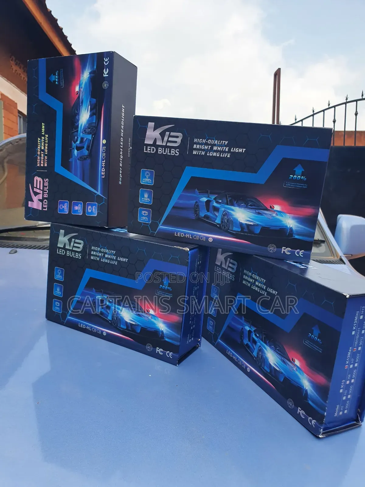 K 13 Xenon Headlight Bulbs Original