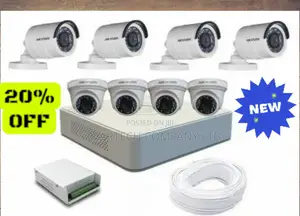 8 Channel CCTV Camera Kit/ Color Vu Cameras Yuva Hard Disk