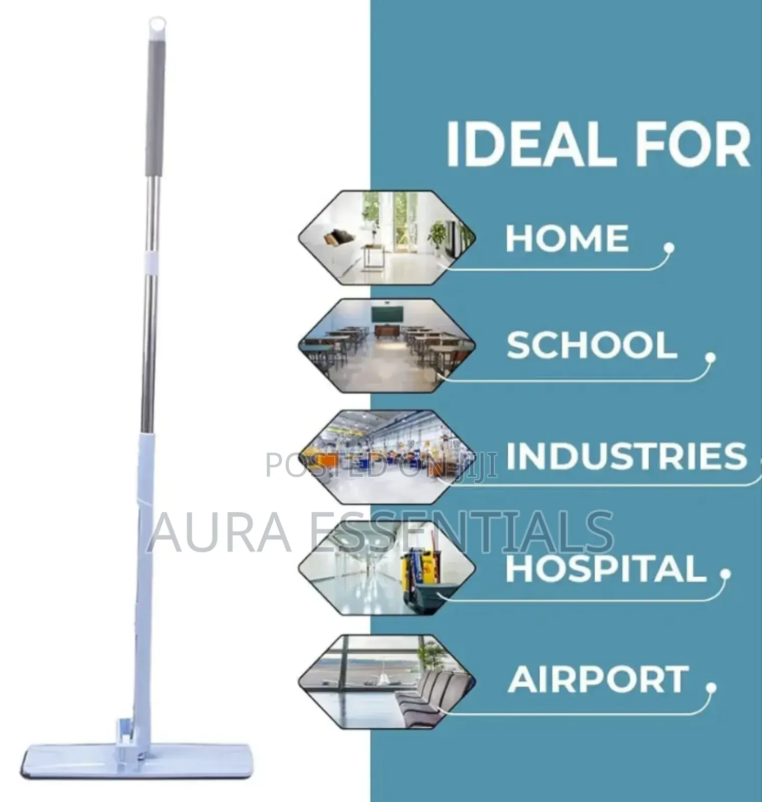 Self Wringing Flat Mop