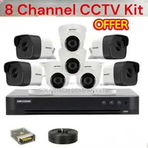 8 Channel CCTV Kit/ Hik Vision Original Brand Ckum