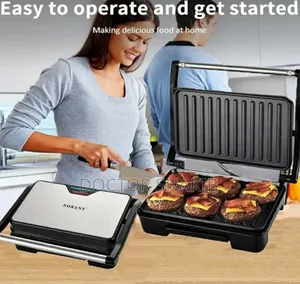 Brand New Sokany Sk-223 750w Electric Panini Press Grill