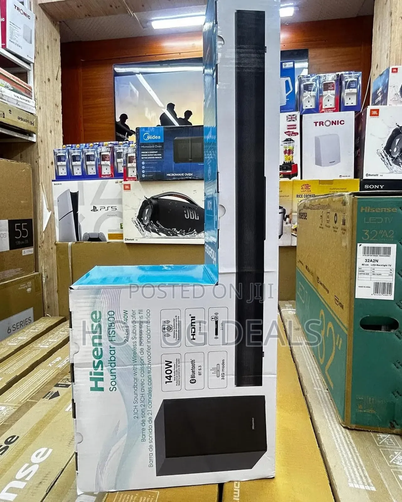 Hisense Hs1800 Soundbar | 2.1 Channel Soundbar 140w
