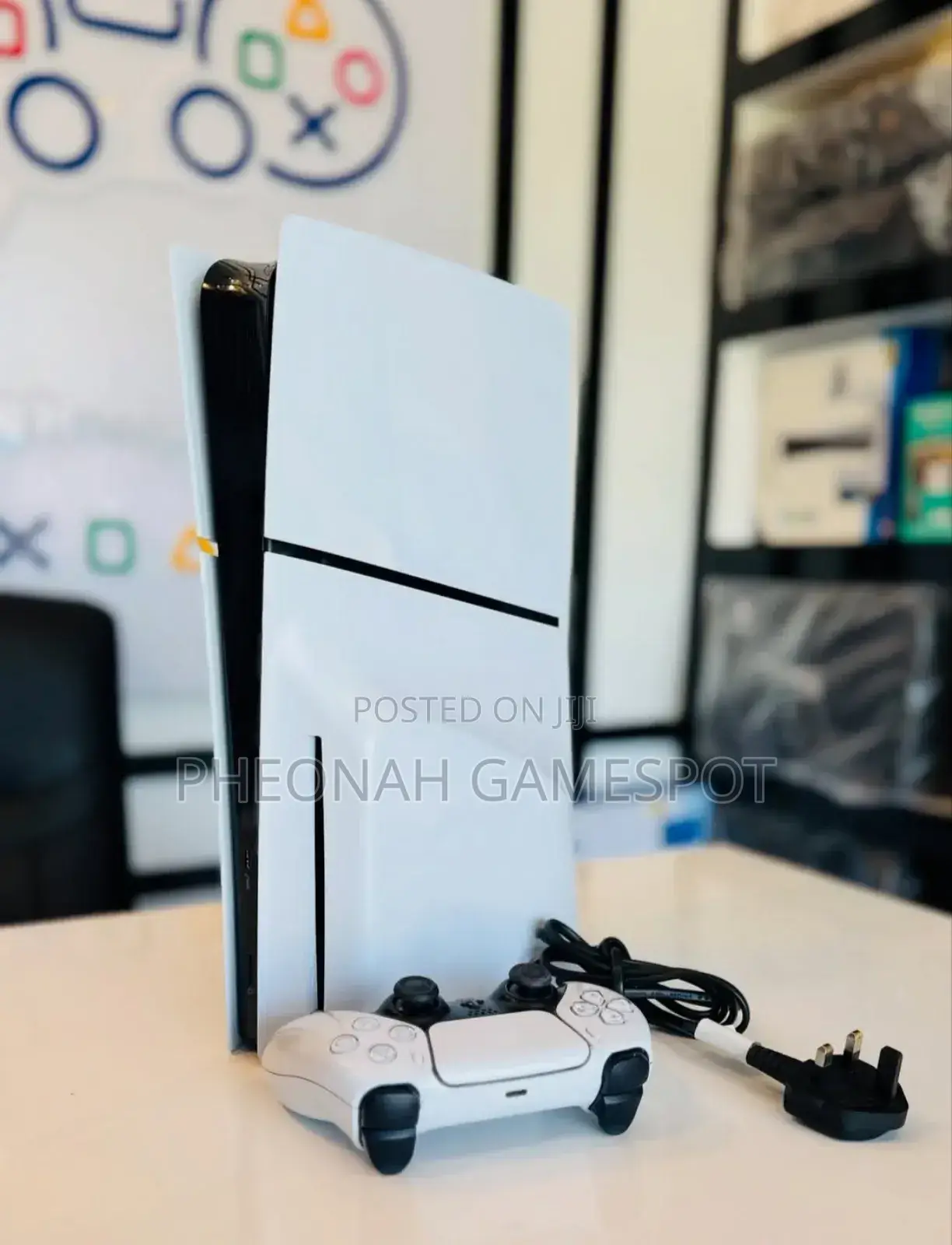 Pre-Owned Ps5 Slim 1tb With Warranty. Comes With 3 Games