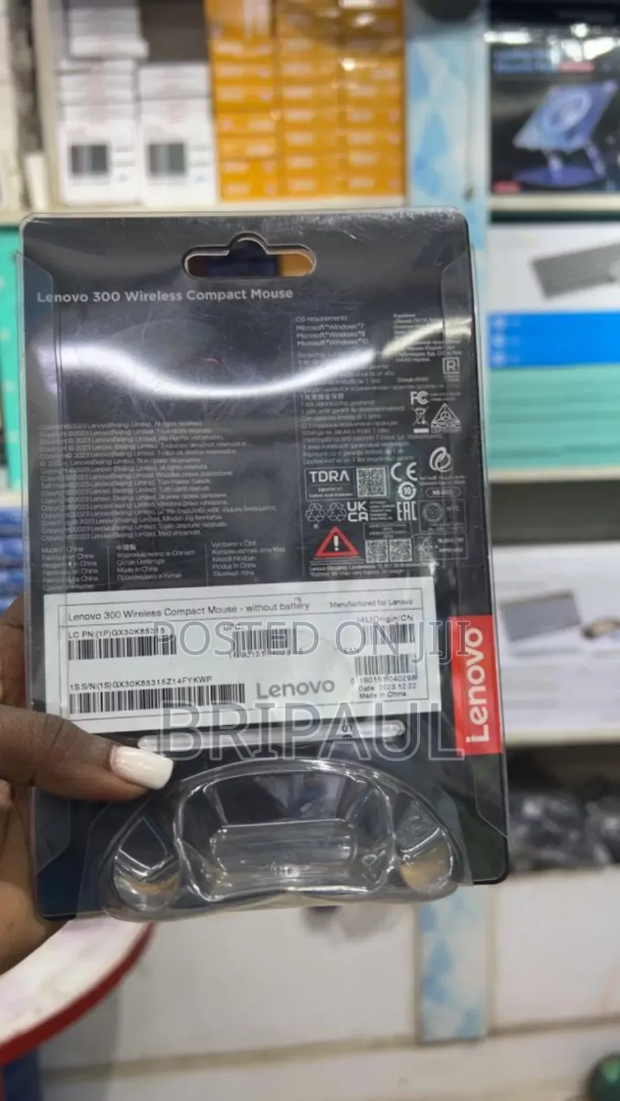 Lenovo 300 Wireless Compact Mouse