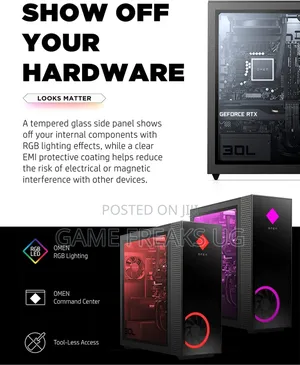 Desktop Computer HP Omen 30L 36GB Intel Core I9 SSHD+SSD 1T