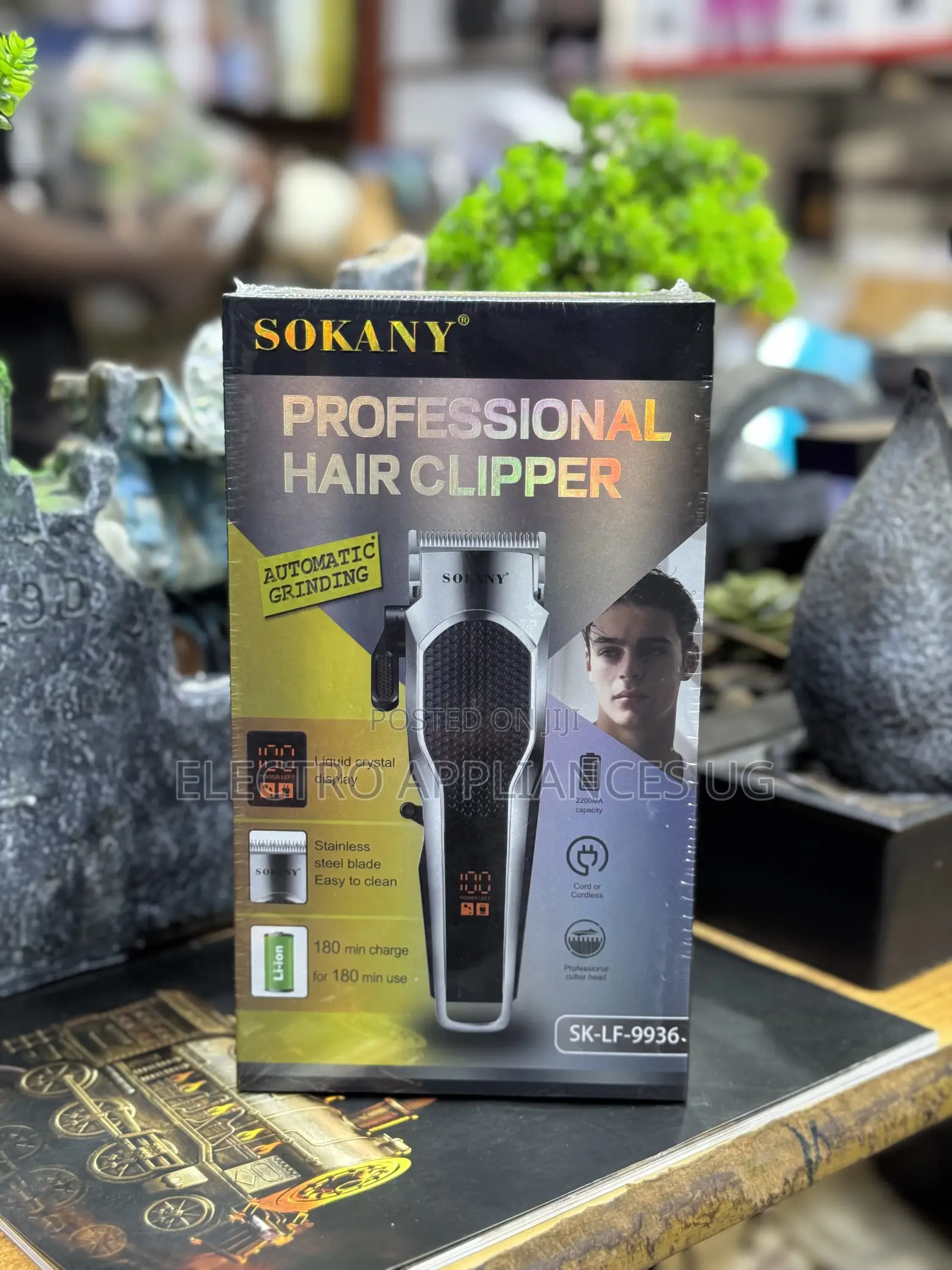 Sokany Professional Hair Clipper Sk-Lf-9936.