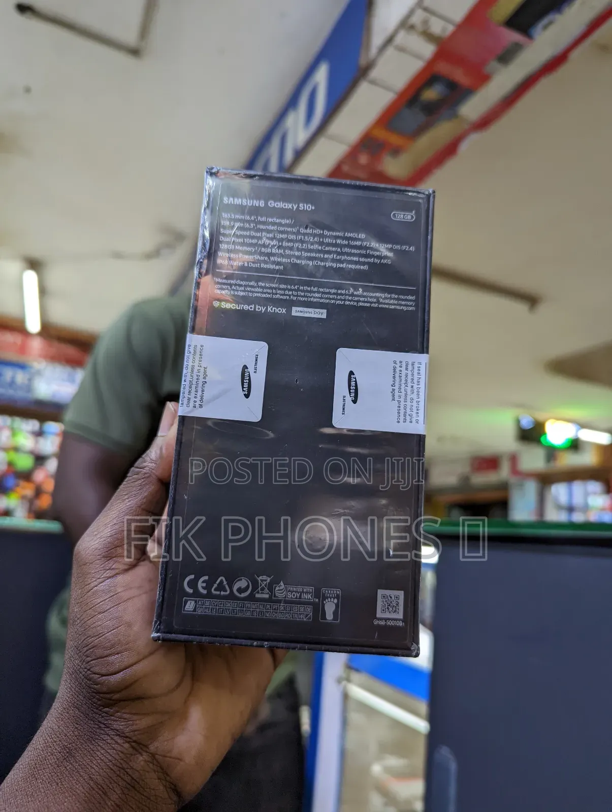 New Samsung Galaxy S10 Plus 128 GB Black