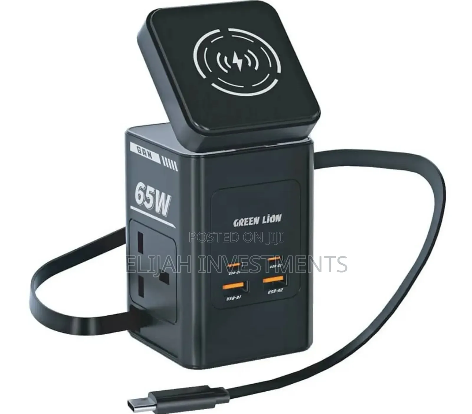 Green Lion 8-in-1 Power Station Travel Adapter