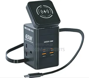 Green Lion 8-in-1 Power Station Travel Adapter