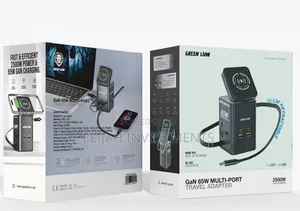 Green Lion 8-in-1 Power Station Travel Adapter