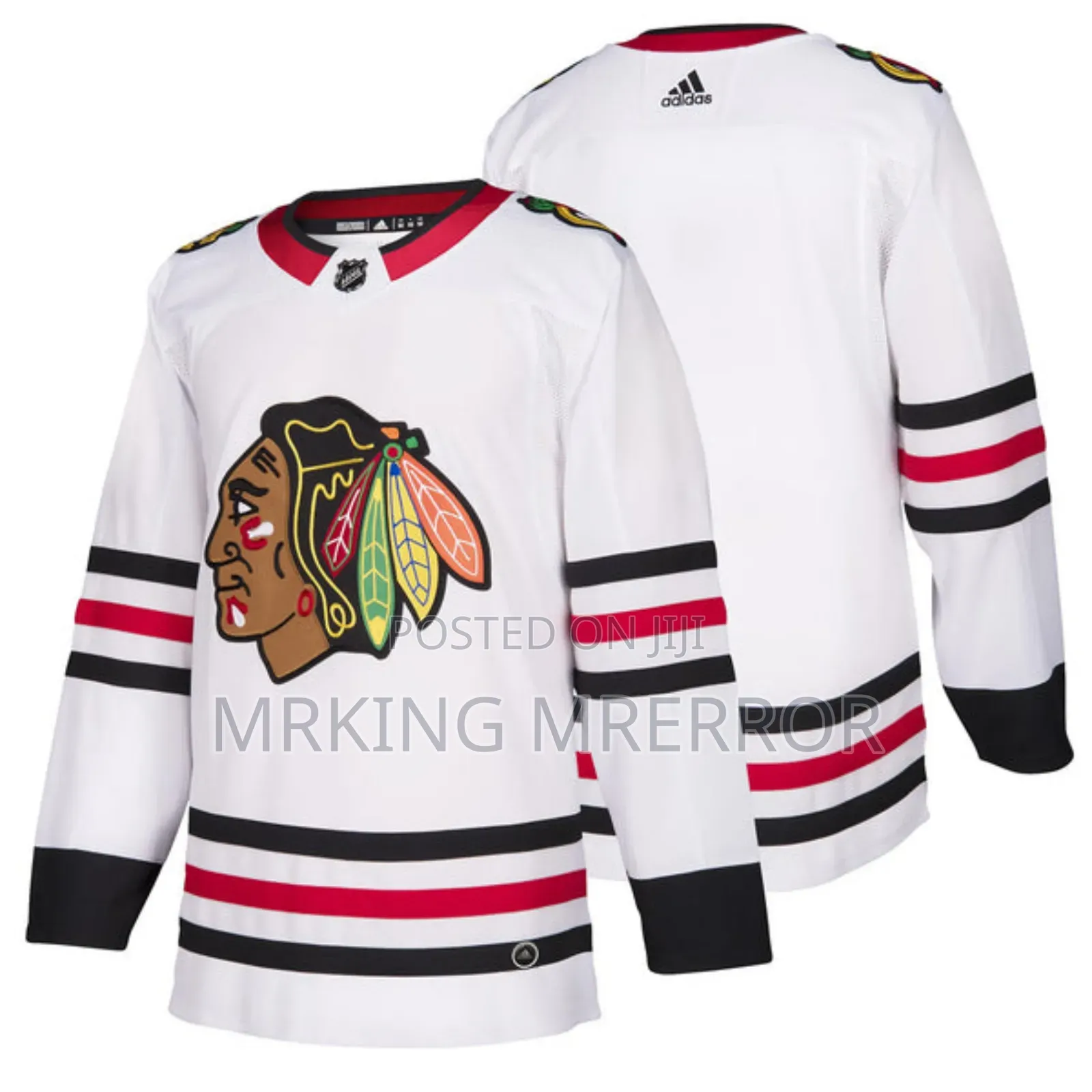 Chicago Blackhawks Adidas Away Authentic - White