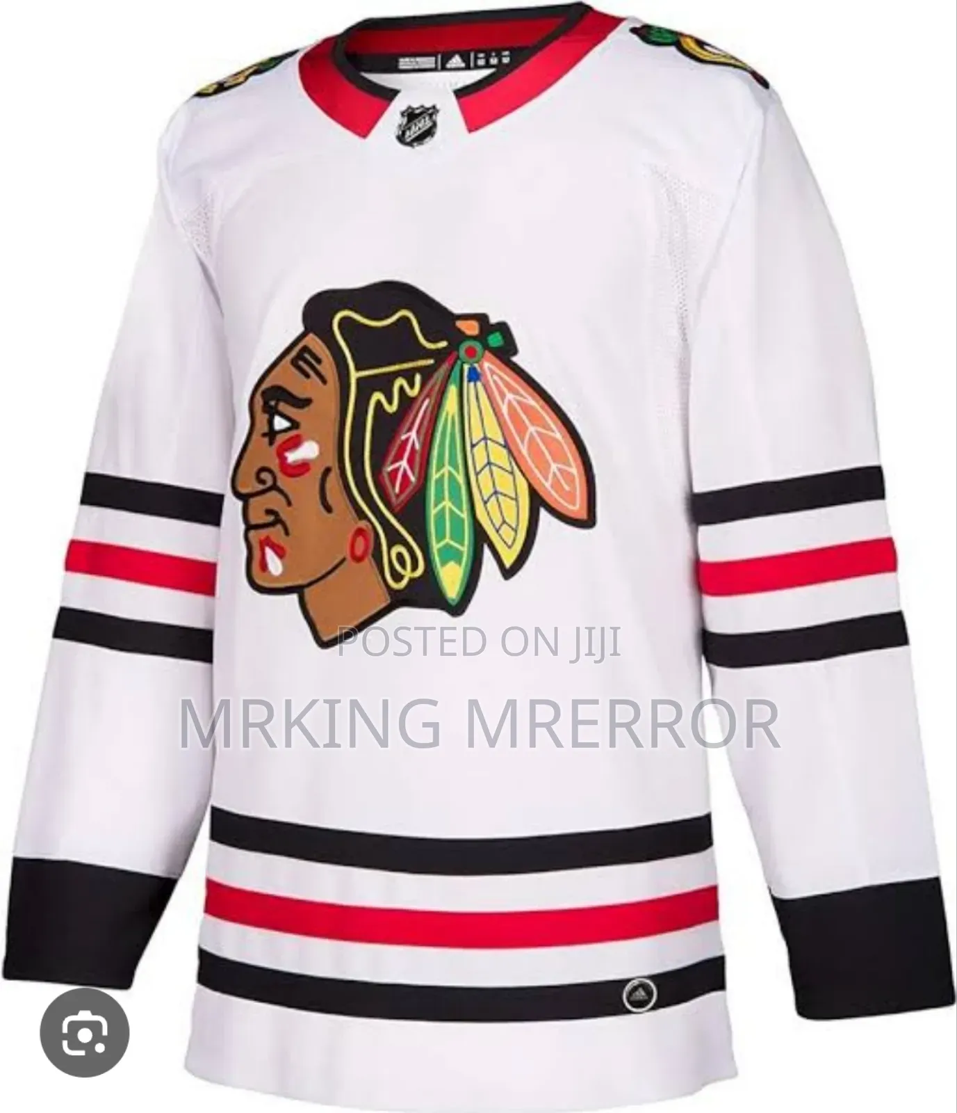 Chicago Blackhawks Adidas Away Authentic - White