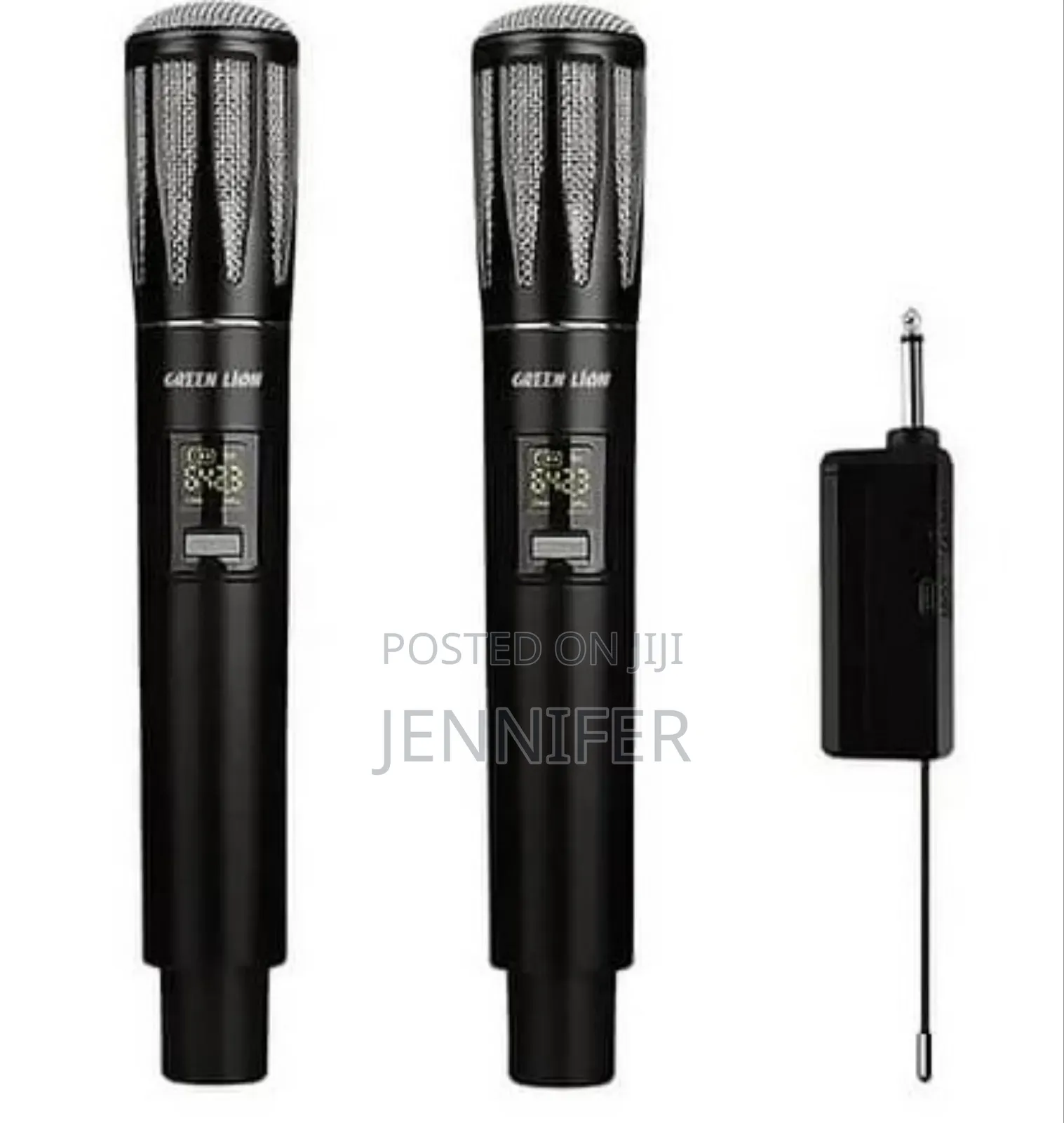 Green Lion Wireless Dual Mic Cordless Microphon