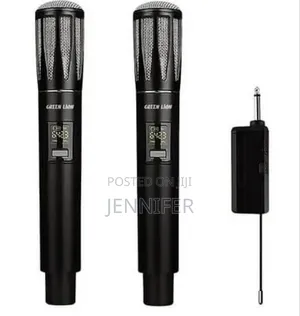 Green Lion Wireless Dual Mic Cordless Microphon