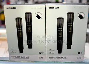 Green Lion Wireless Dual Mic Cordless Microphon