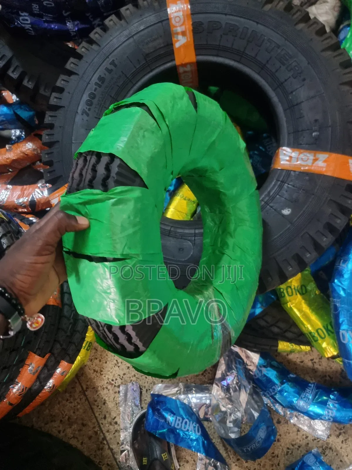 4.00- 8 Highway Tires for Tuku Tuku.