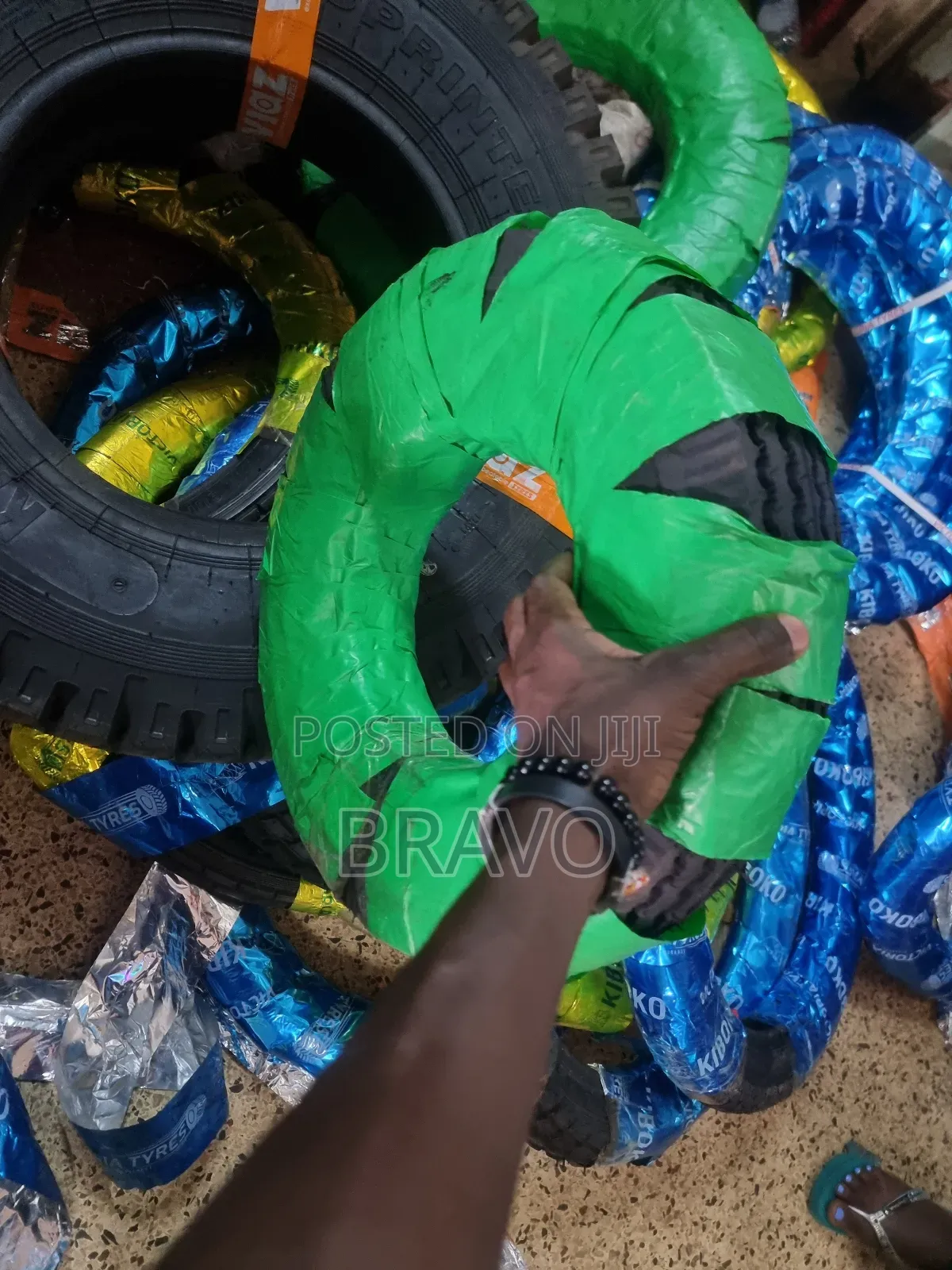 4.00- 8 Highway Tires for Tuku Tuku.